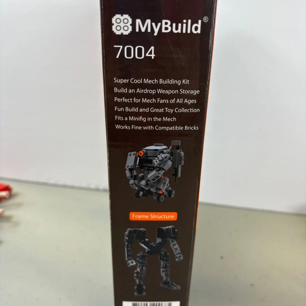 MyBuild Mecha Frame Armed Forces 7004 Stryker Building Kit Grey Robot Toy HTF